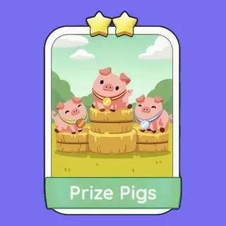 Prize Pigs 2⭐ Monopoly Go Sticker