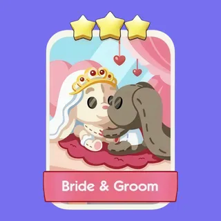 Bride & Groom Monopoly Go