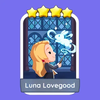 Luna Lovegood 4⭐ Monopoly Go Sticker
