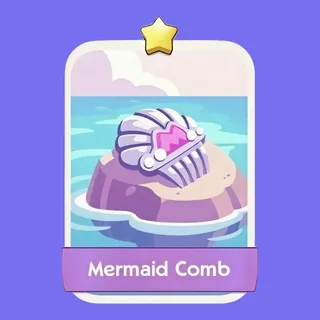 Mermaid Comb 1⭐ Monopoly Go Sticker