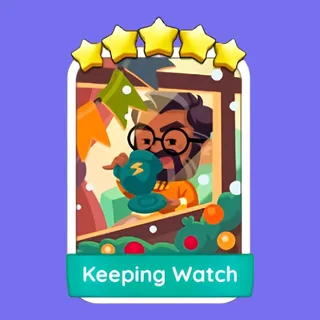 Keeping Watch 5⭐ Monopoly Go Sticker