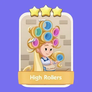 High Rollers 3⭐ Monopoly Go Sticker