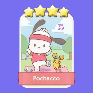 Pochacco 4⭐ Monopoly Go Sticker