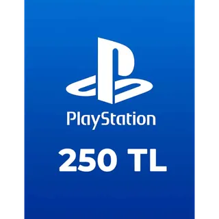 Playstation TR Network PSN 250 TL TRY STOCKABLE INSTANT DELIVERY