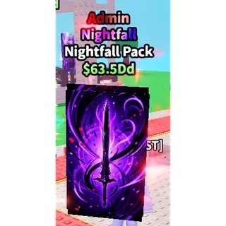 ADMIN NIGHTFALL PACK - ANIME CARD FARM