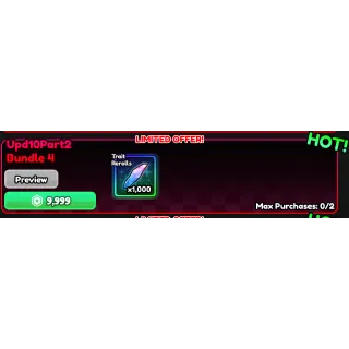 UPD10 PART2 BUNDLE 4- ANIME VANGUARDS (GIFT ONLY)