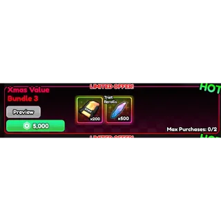 XMAS BUNDLE 3- ANIME VANGARDS (GIFT)