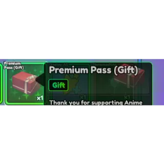 PREMIUM PASS (GIFT)-ANIME VANGUARDS