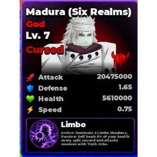 MADURA (SIX REALMS) LVL 7 CURSED VIKING - ROLL ANIME TO FIGHT