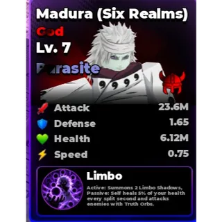 MADURA (SIX REALMS) LVL 7 PARASITE VIKING - ROLL ANIME TO FIGHT