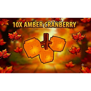 AMBER CRANBERRY