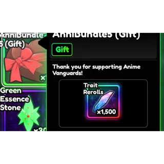 ANNI BUNDLE 5 (GIFT) - ANIME VANGUARDS