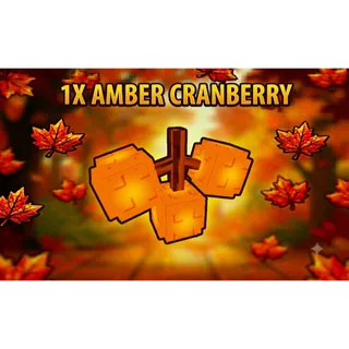 AMBER CRANBERRY