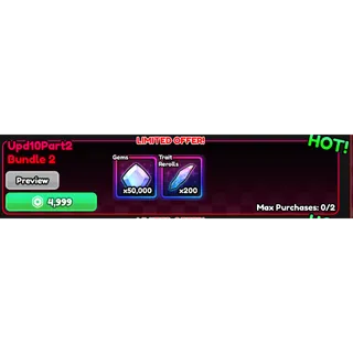 UPD10 PART2 BUNDLE 2-ANIME VANGUARDS (GIFT ONLY)