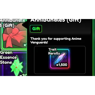 ANNI BUNDLE 5 (GIFT) - ANIME VANGUARDS
