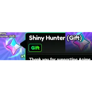 SHINY HUNTER (GIFT)-ANIME VANGUARDS