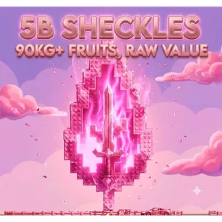 5B SHECKLES - GROW A GARDEN 2