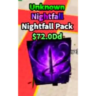 UKNOWN NIGHTFALL PACK - ANIME CARD FARM