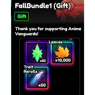 FALL BUNDLE 1 (GIFT)-ANIME VANGUARDS