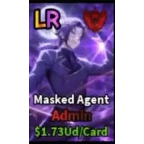 ADMIN MASKED AGENT (1.73UD) - ANIME CARD FARM