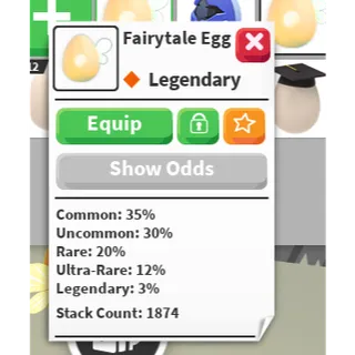 X1000 FAIRTYTALE EGG 