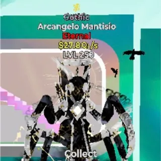 Fortnite Steal The Brainrot Gothic Arcangelo Mantisio 1 Trait MAX Level (Level 250) 27.8Qi/s
