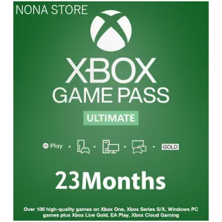 Xbox Game Pass Ultimate 23 Months