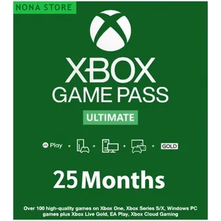 Xbox Game Pass Ultimate 25 Months + Extra 1 Month