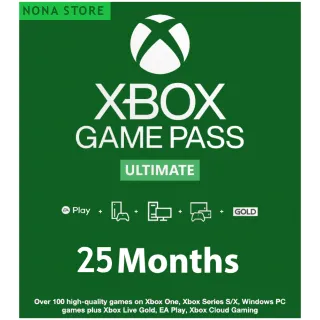 Xbox Game Pass Ultimate 25 Months