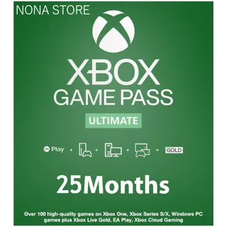 Xbox Game Pass Ultimate 25 Months