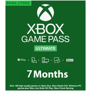 Xbox Game Pass Ultimate 7 Months