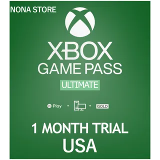 1 MONTH Xbox Game Pass Ultimate - USA /Trial/New Accounts Only