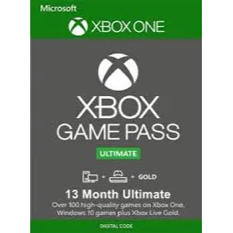 Xbox Game Pass Ultimate 13 Months - India
