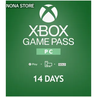 14 DAYS Xbox Game Pass PC  (New ONLY)