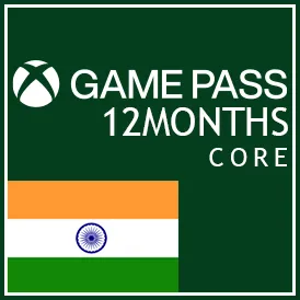 Xbox Gamepass core 12 months - ( India )
