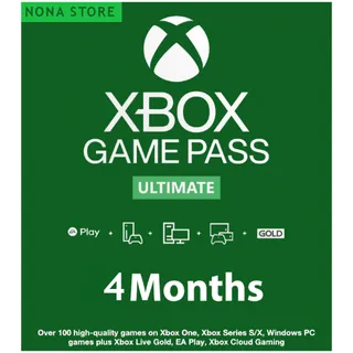 Xbox Game Pass Ultimate 4 Months