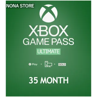 Xbox Game Pass Ultimate 35 Months