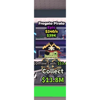 Frogato Pirato only one on gameflip