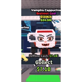 vampire cappucina only one on gameflip