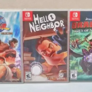 Box-Only! No Games! Nintendo Switch Game Boxes (3).