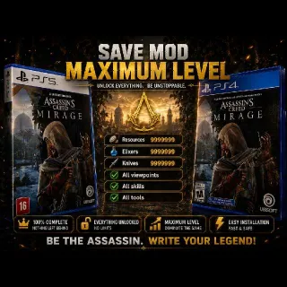 🔥🔥Assassin's Creed Mirage  Ps4 God Save🔥🔥