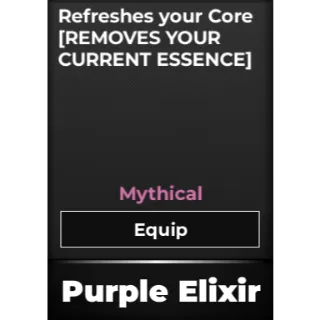 purple elixer