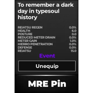 mre pin