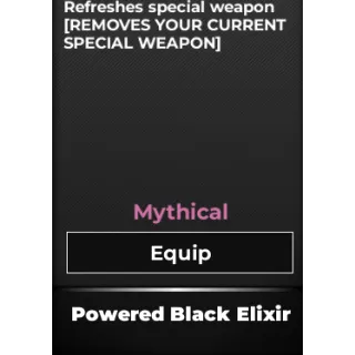 powered black elixer
