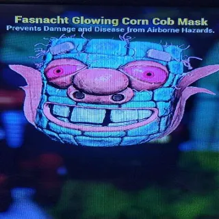 Glowing Corn Cob Mask