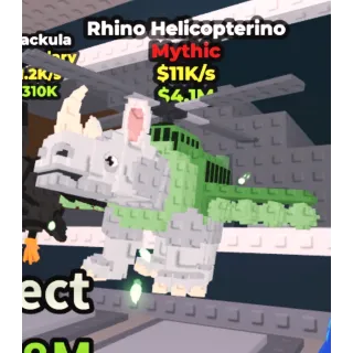 Rhino helicopterino | very rare 