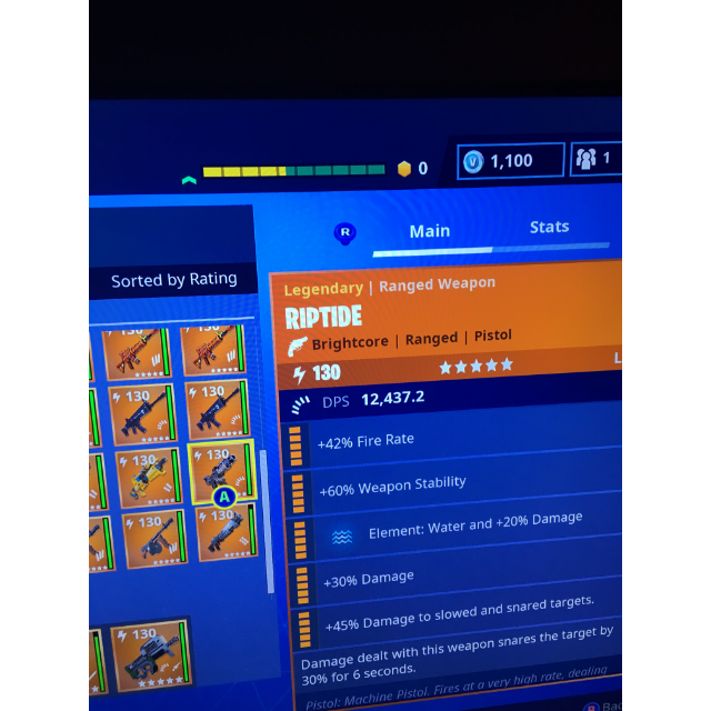 Riptide 130 God Rolls Water In Game Items Gameflip - 