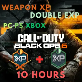 Call of Duty: Black Ops 6/10 Hours Double XP Boost 10 Hours Weapon XP