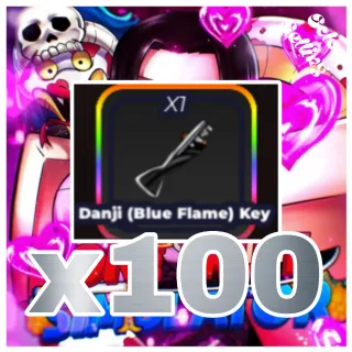 Blue flame keys x100 | One Fruit Simulator 