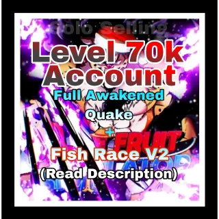 Awakened Quake Account | One Fruit Simulator 